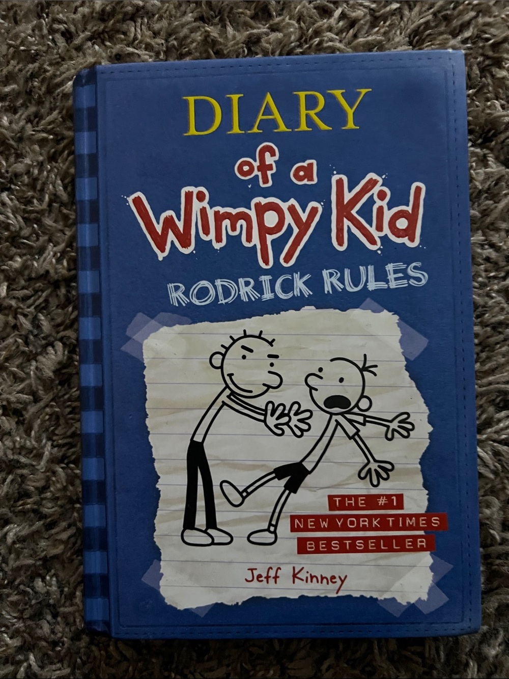 Diary of a Wimpy Kid: Rodrick Rules - Blue Kids Book by